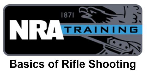 NRA Basic Rifle Shooting Course